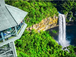 Imagem da notícia Parque do Caracol: atrativo turístico em Canela, no Rio Grande do Sul, reabre em maio